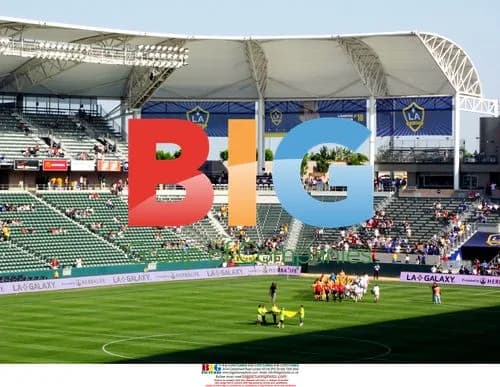LA Galaxy's less than full stadium
