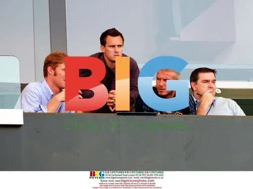David Beckham Watches LA Galaxy Play
