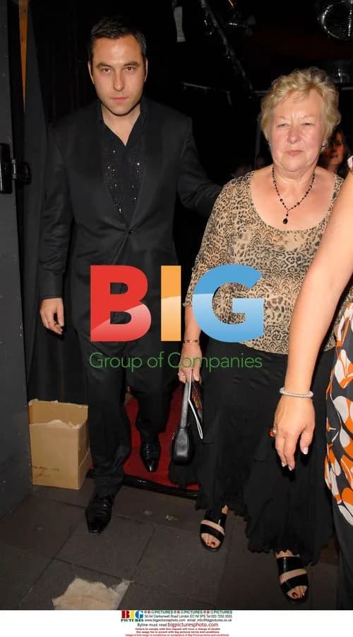 David Walliams at "Joseph" aftershow