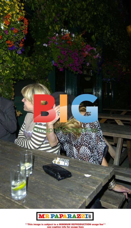 Kate Moss Found Enjoying Drink in London