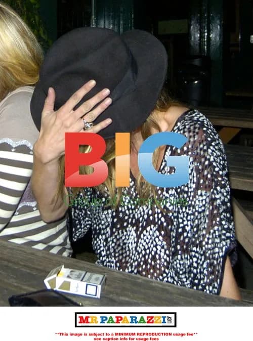 Kate Moss Spotted Out After Split