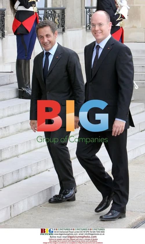 Sarkozy Meets Prince Albert II