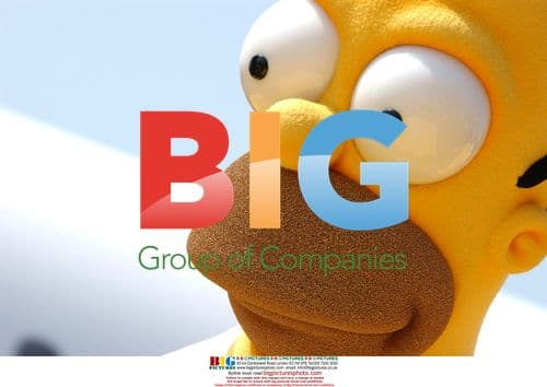 Simpsons Cast at Jet Blue Unveiling