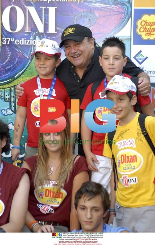 Denny De Vito at the Giffoni Film Festival