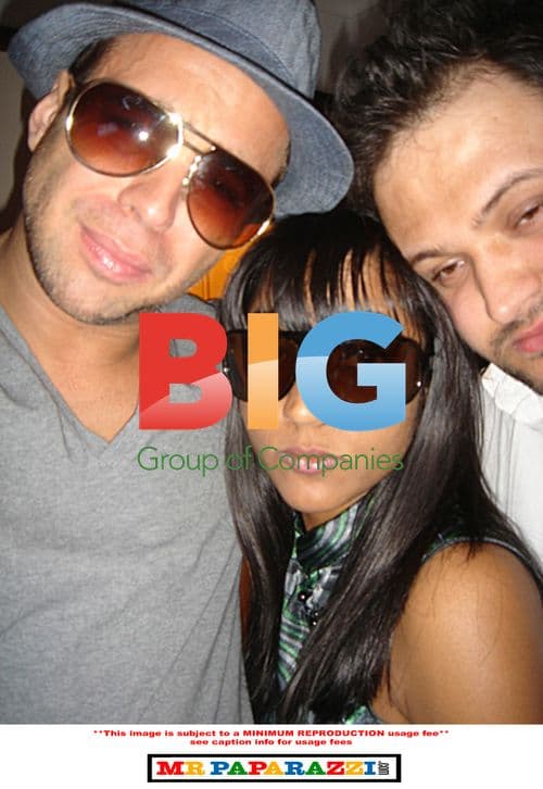 Big Brother's Nicky Maxwell with friends after party