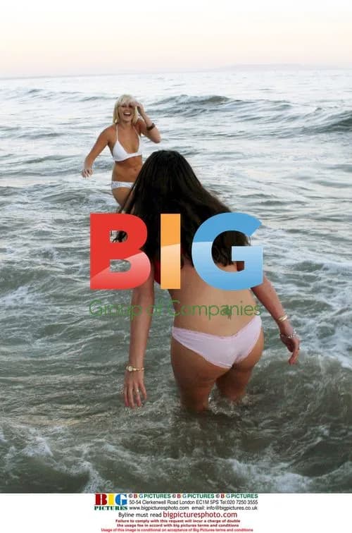 Britney Spears Spontaneous Ocean Swim in Malibu