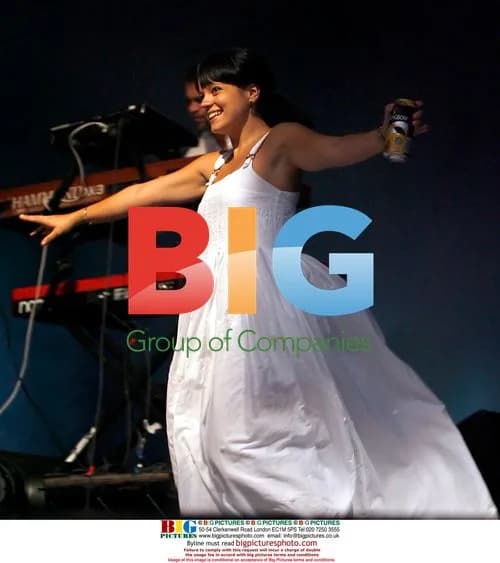 Lily Allen performs at Eden Sessions