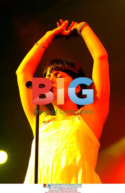 Lily Allen performs at Eden Sessions