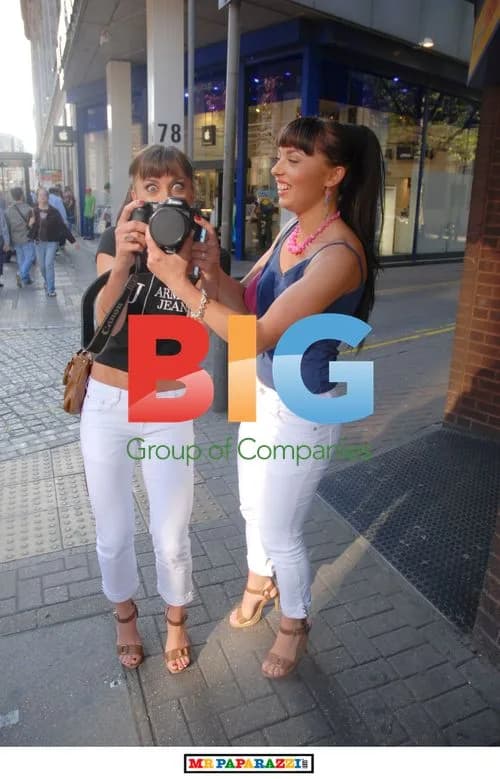 Romanian pop singers the Cheeky Girls in London