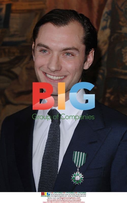 Jude Law Awarded at French Cinema Event