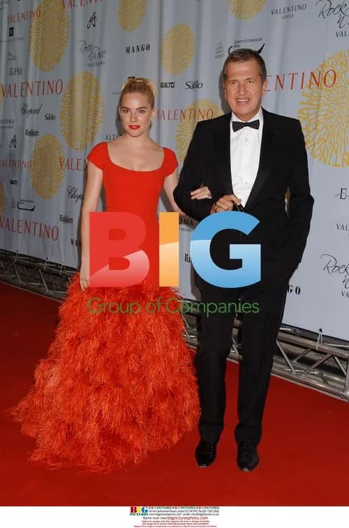 Sienna Miller and Mario Testino at Valentino Gala