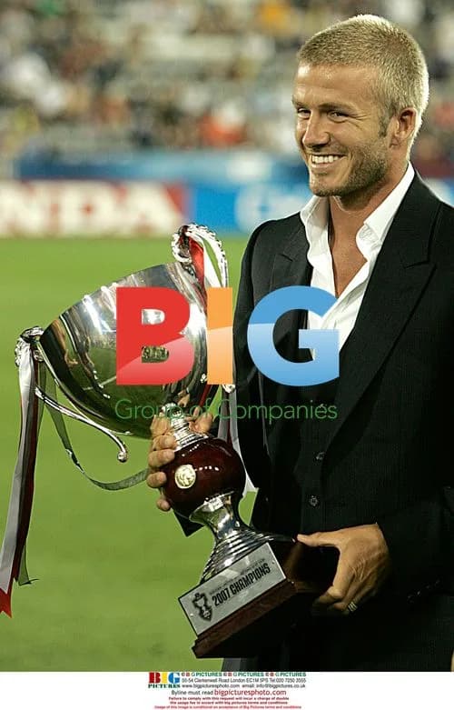 David Beckham at 2007 MLS All Star Game