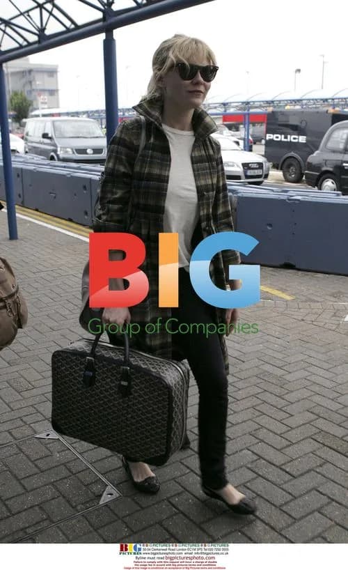 Kirsten Dunst Departs London Airport
