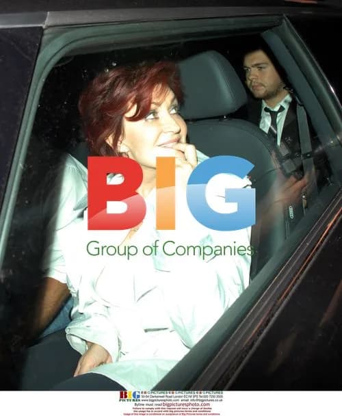 Sharon and Jack Osbourne leaving hotel