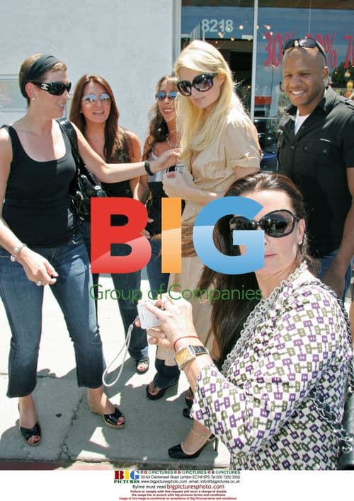 Paris Hilton visits Petro Zillia with Aunt Kyle