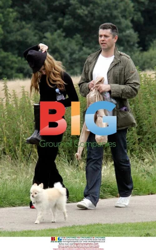 Geri Halliwell takes a stroll on Hampstead Heath