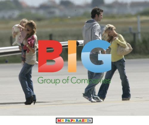 Heather Mills Boards Private Plane