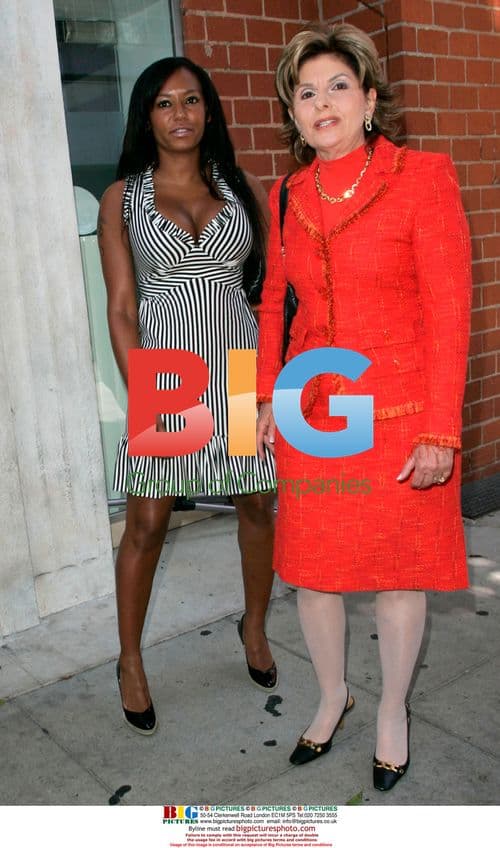 Mel B meets lawyer at Mr. Chow