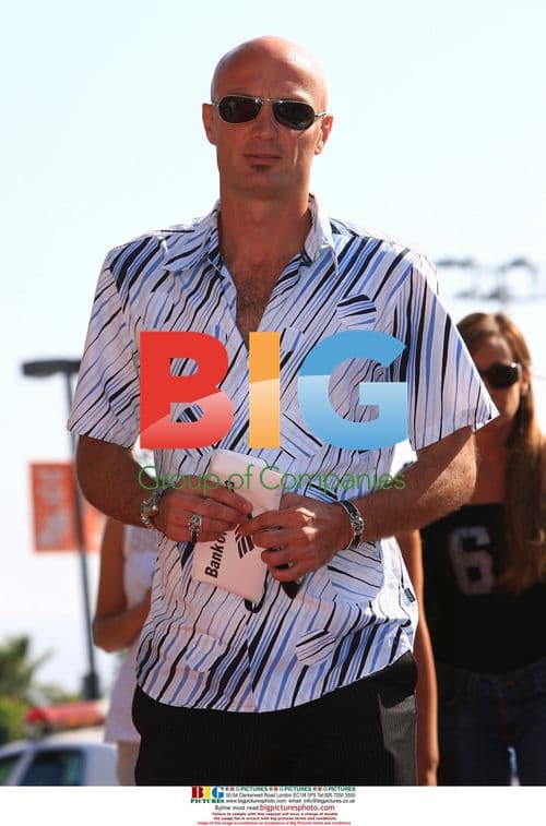Frank Leboeuf at David Beckham's LA Galaxy debut
