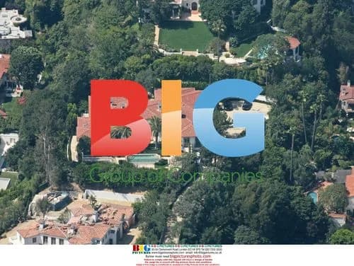 Aerial Views of Beckham's $22M Beverly Hills Estate