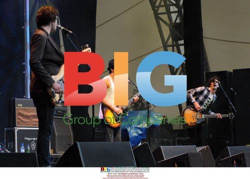 Dirty Pretty Things perform with Pet Shop Boys