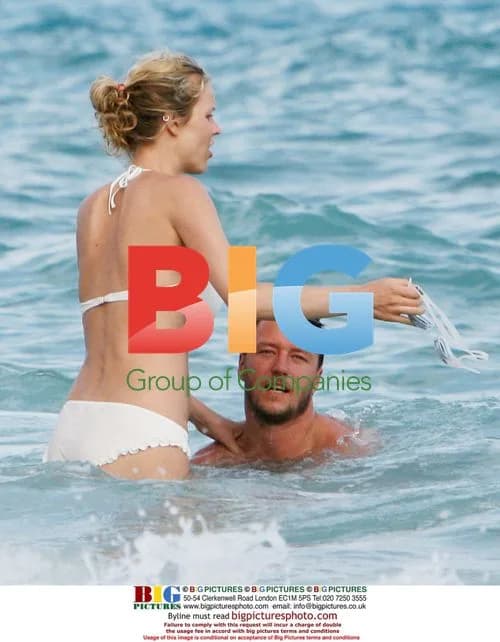 Eva Herzigova and Gregorio in Portofino
