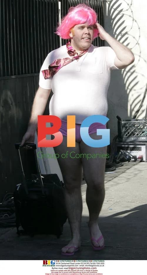 Perez Hilton at Britney Spears video shoot
