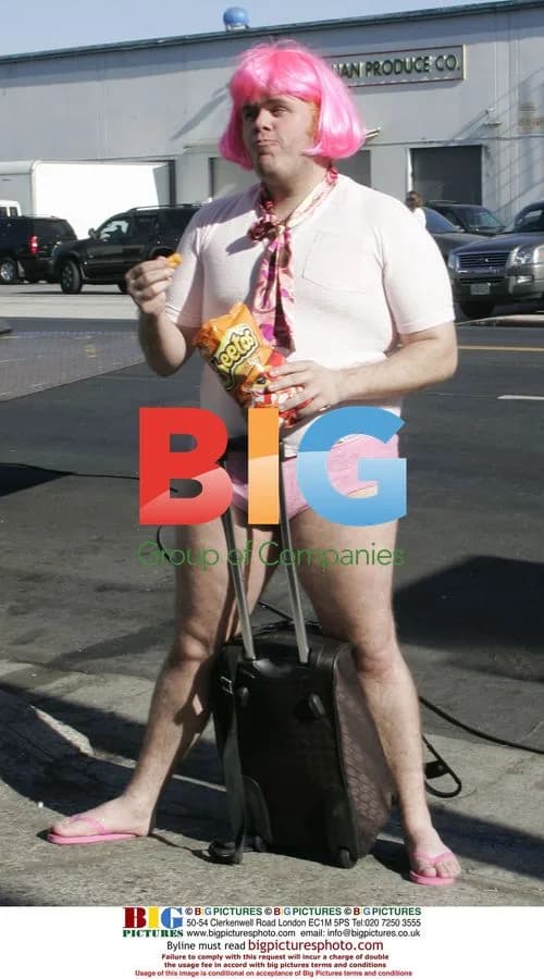 Perez Hilton at Britney Spears Video Shoot