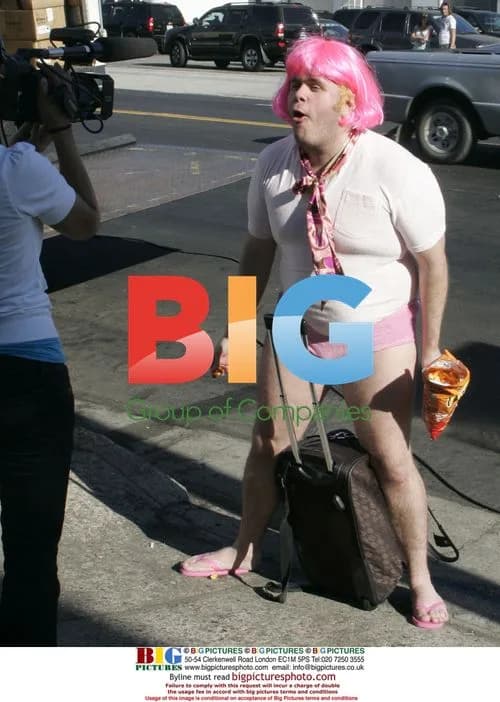 Perez Hilton at Britney Spears video shoot