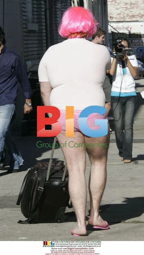 Perez Hilton at Britney Spears Video Shoot