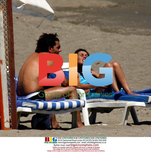 Carlos Alberto Tevez on holiday in Spain