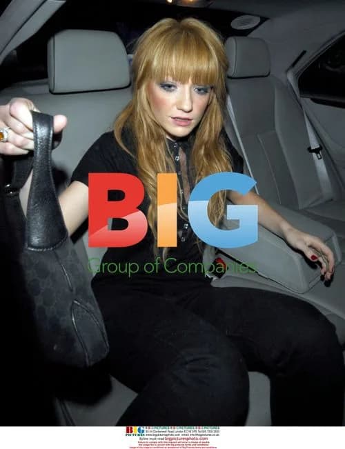 Nicola Roberts leaving Ivy Restaurant
