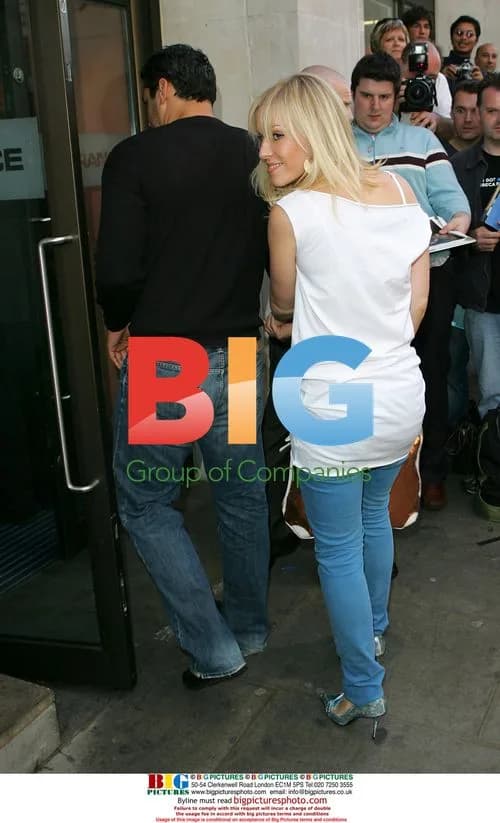 Natasha Bedingfield and boyfriend at Transformers premiere