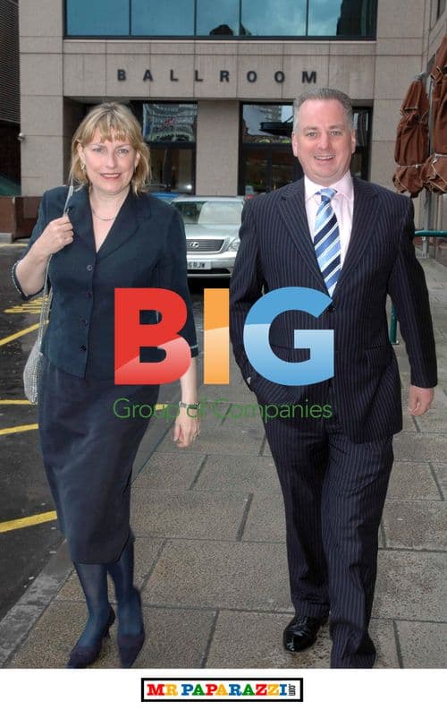 Jack McConnel and wife in Glasgow, Scotland