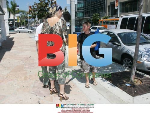 Sharon Stone Strolls Sunset Boulevard