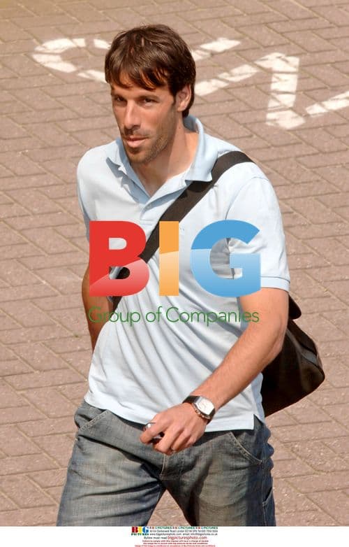 Ruud Van Nistelrooy Arrives for Dutch World Cup Prep