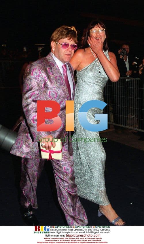 Elton John at AMFAR Gala During Film Festival