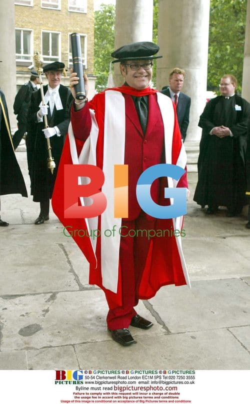 Elton John at Royal Academy of Music