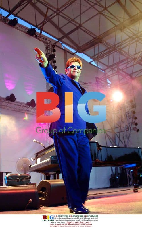 Elton John Performing in Malta