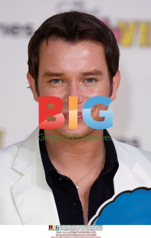 Steven Gately arrives at The Simpsons Movie UK premiere