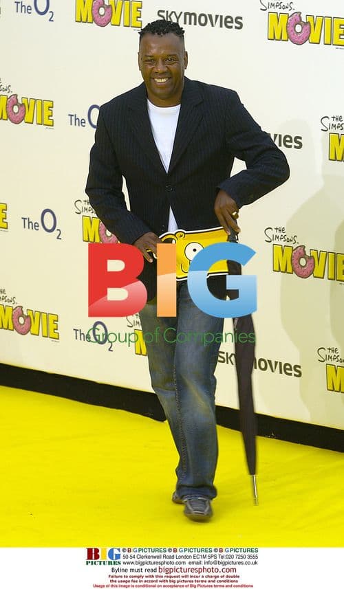 David Grant at The Simpsons Movie premiere