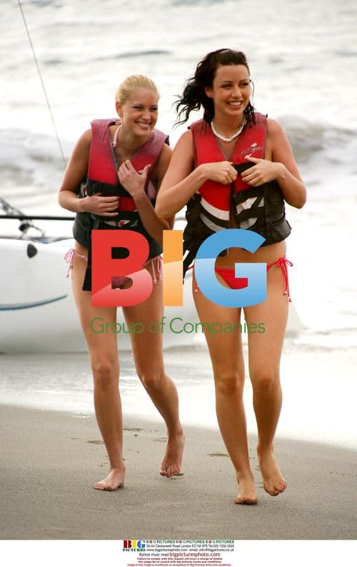 Glamour Models Sophie and Natalie Sail in Spain