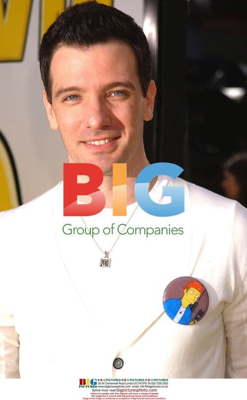 Singer JC Chasez at 'The Simpsons Movie' Premiere