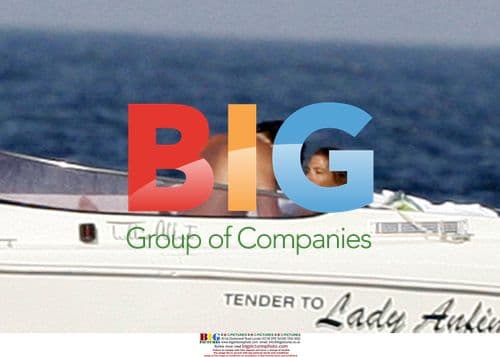 Fiona Swarovski on holiday with husband in Italy