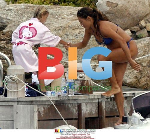 Swarovski heiress on holiday in Italy