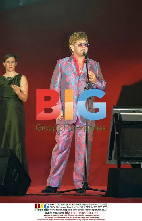 Elton John at Life Ball 2001 in Vienna