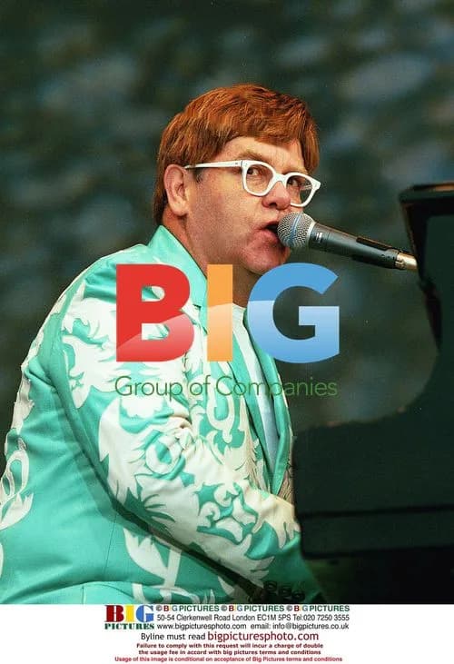 Elton John Performing at Route of Kings Festival
