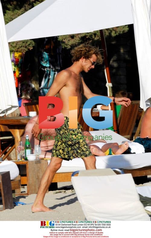 Andrea Casiraghi and Tatiana Santo Domingo on Ibiza Vacation