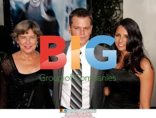 Matt Damon, Luciana & Nancy at 'Bourne Ultimatum' Premiere