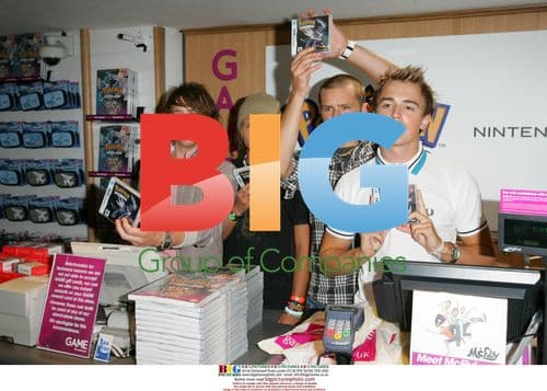 McFly Launch Pokemon Diamond & Pearl at Hamleys